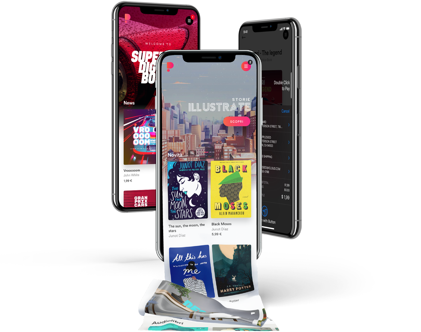 PubCoder Shelf Mockup for optimized for Desktop